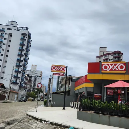 Apto Em Praia Grande - Ocian, 100M Da Praia, Garagem E Wi-Fi Exterior photo